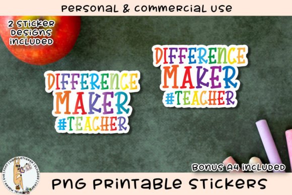 Download Difference Maker PNG Printable Stickers - Stickers Collection